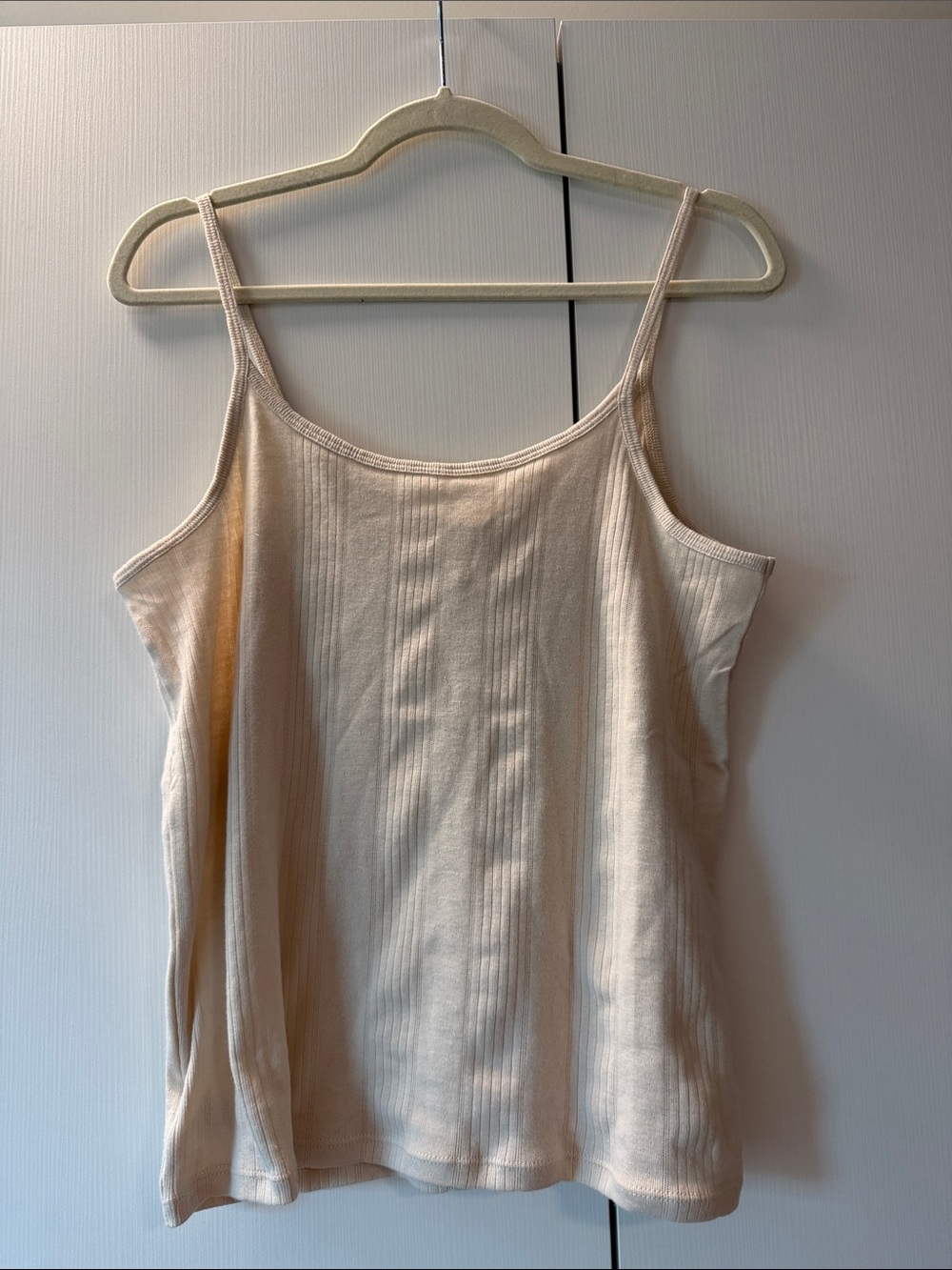 Stoney Clover Lane x Tiger & Eloise Ribbed Cami Tank Cream XXL NWT